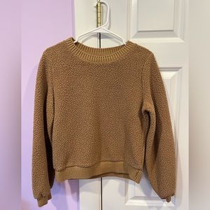 Abercrombie & Fitch sherpa sweater
